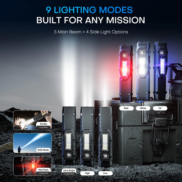 LumenMate Compact Rechargeable EDC Light